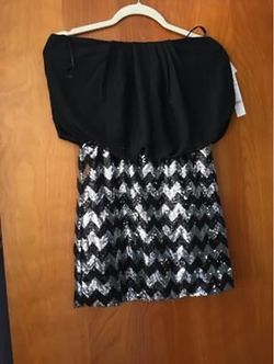 Sparkle strapless dress