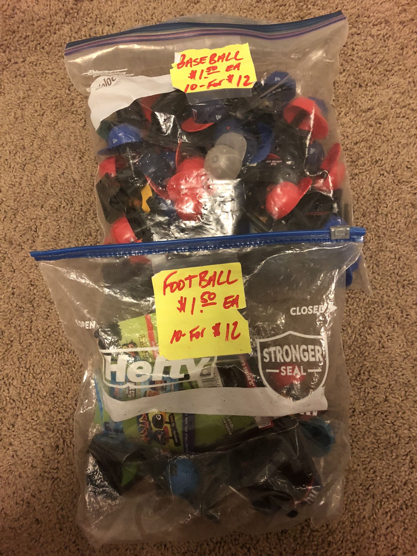 NFL & MLB Mini Helmets