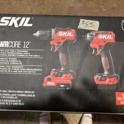 Skil 12v Drill/impact Kit 