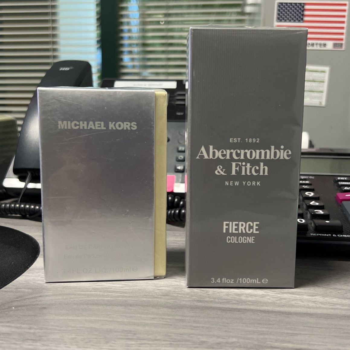 Michael Kors 3.4 Parfum Spray  & Abercrombie &Fitch 