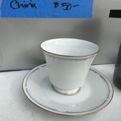 Noritake China Cups & Saucers