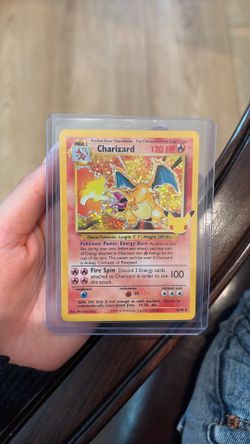 Authentic Vintage Pokémon Base Set 2 Holographic Charizard #4/130