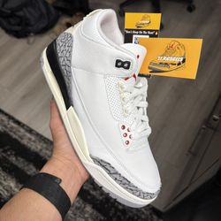 Jordan 3 Retro ‘White Cement Reimagined’ Men / Women Sizes Sneakers / Shoes