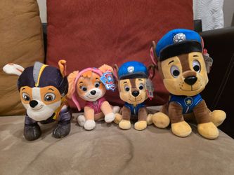 Paw patrol stuffed animals
