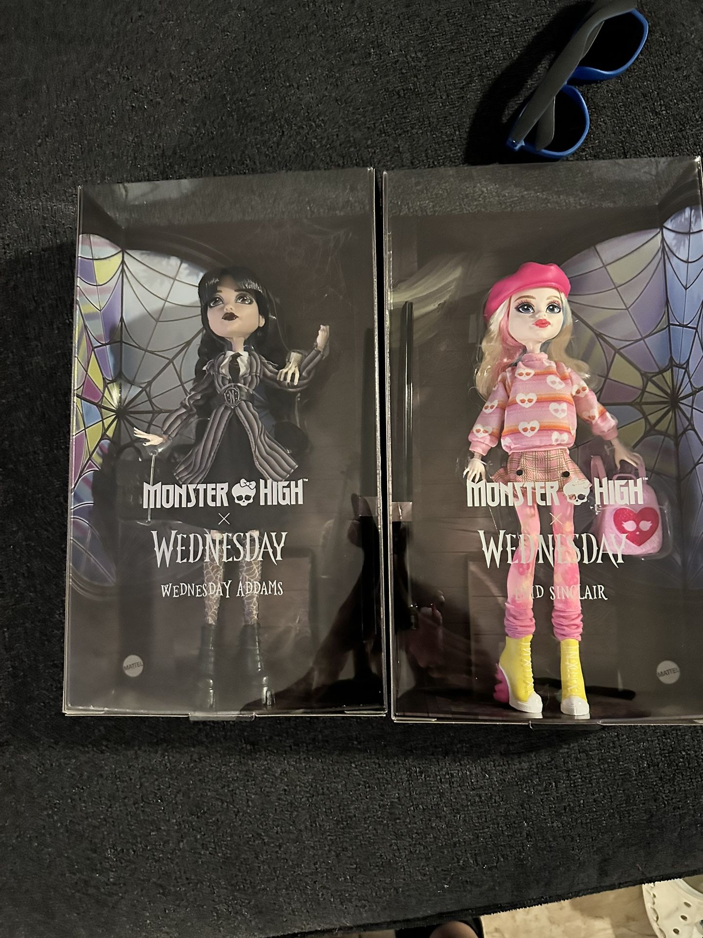 Monster High X Wednesday Adams & Enid Sinclair Addams Family Fashion Doll new