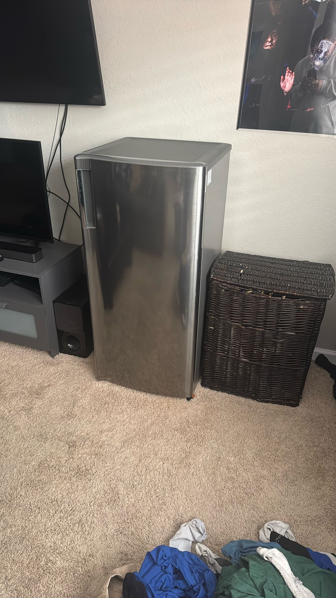 LG Mini Fridge with Freezer