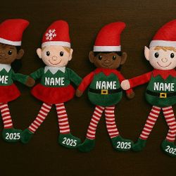 Personalized Christmas Elfs