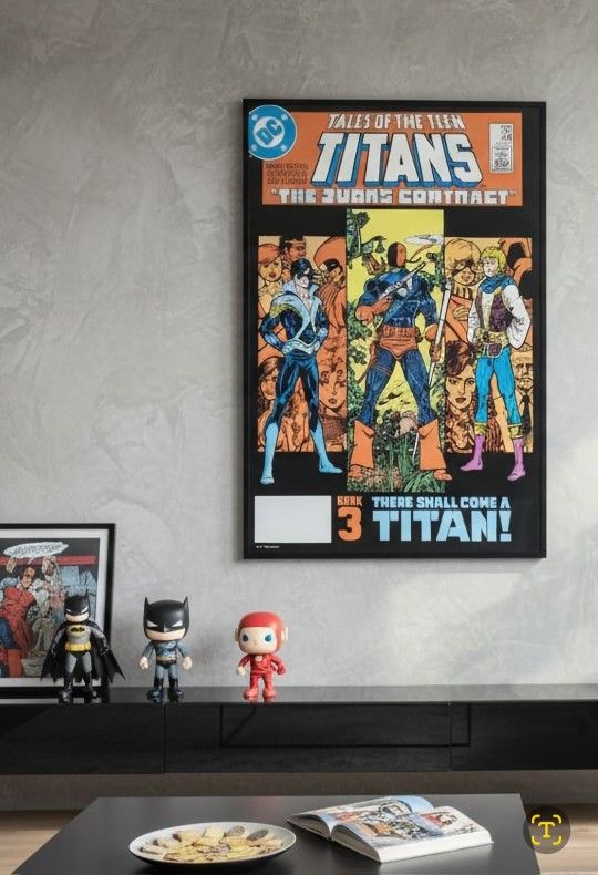 1984 Tales Teen Titans #44 1st Nightwing The Judas Contract 16"X12" Poster Print Cover Print. NO FRAME POSTER PRINT ONLY New Condition. The image fea