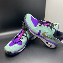 Nike Acg Dog Mountain 'Emerald Rise' Hiking Shoes AQ0916-300 Mens Size 10