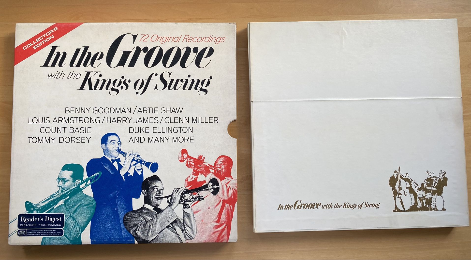 In the Groove with the Kings of Swing record set-72 original Recordings