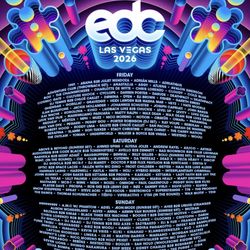 EDC LAS VEGAS 2026 (2) GA + 