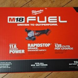 Milwaukee
M18 FUEL Grinder w/Paddle Switch (Tool-Only)