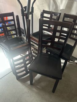Dinning table with 6 chairs