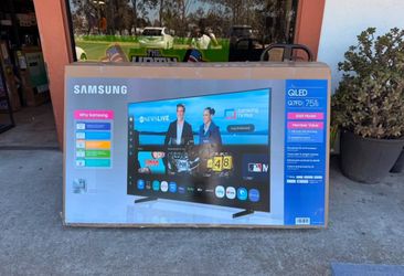 75Q7 75” Samsung smart 4k Qled hdr tv