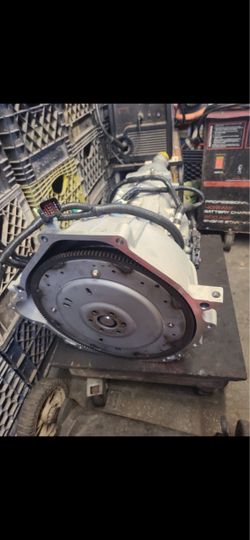 Automatic Transmission with Flexplate and Wiring