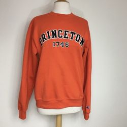 Vintage Champion Collegiate Princeton Crew Sweatshirt Size Medium