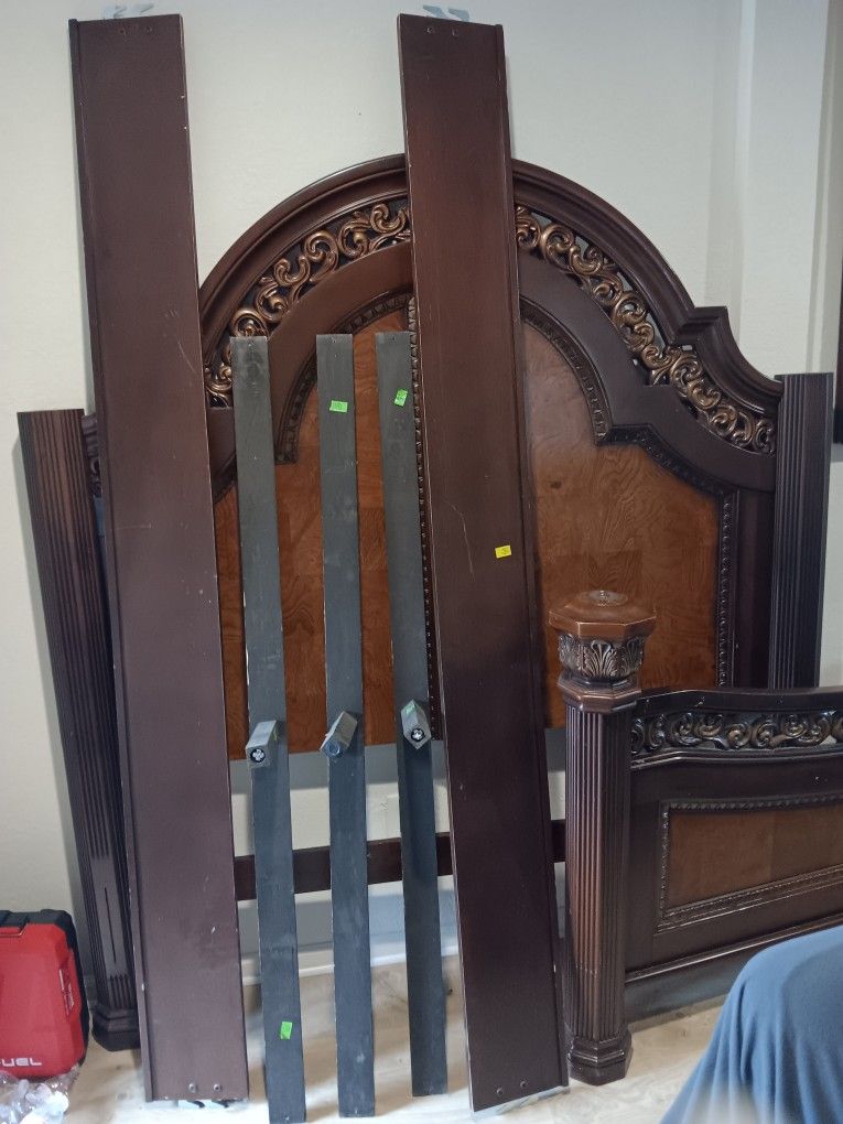 Headboard Con Vase Muy Elegante Queen