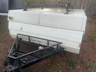 Coleman Pop-Up Camper Trailer
