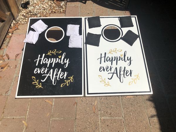 Wedding Decor Wedding Games Corn Hole Bean Bag Toss For Sale