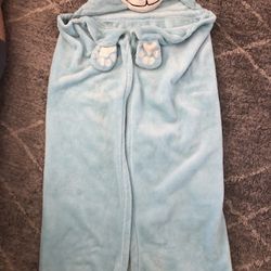 Light Blue Baby Blanket