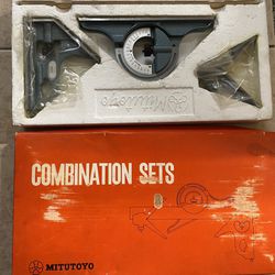 Mitutoyo 180-907B Specifications Square head	Used to set the rule at 90 degrees or 45 degrees to an edge of a workpiece Center head	Used to locate cen