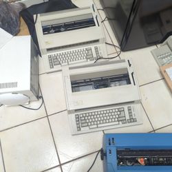 2 IBM Wheelwriter Typewriters — For Parts / Repair
