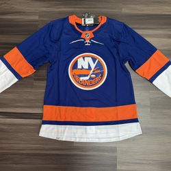 Adidas New York Islander NHL Home Blue Premier Jersey Size 52 Large MSRP $180
