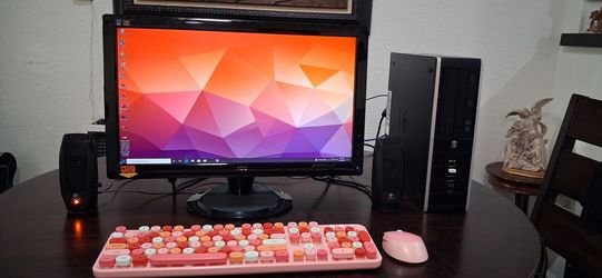 Desktop computer Hp windows 10. good  condition.   AMD Athlon 824 processor.    250 gb  hard drive.   64 bit operating system.   dvd reader.   3 Ghz. 