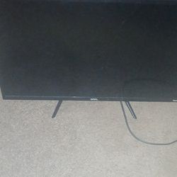 Roku Smart TV And Stand 