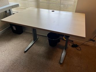Conset Electric Sit-Stand Desk – 31" x 47" – Dual Motor Height Adjustable