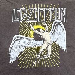 Led Zeppelin Preowned Large Cut Off Sleeve Tank Top T-shirt