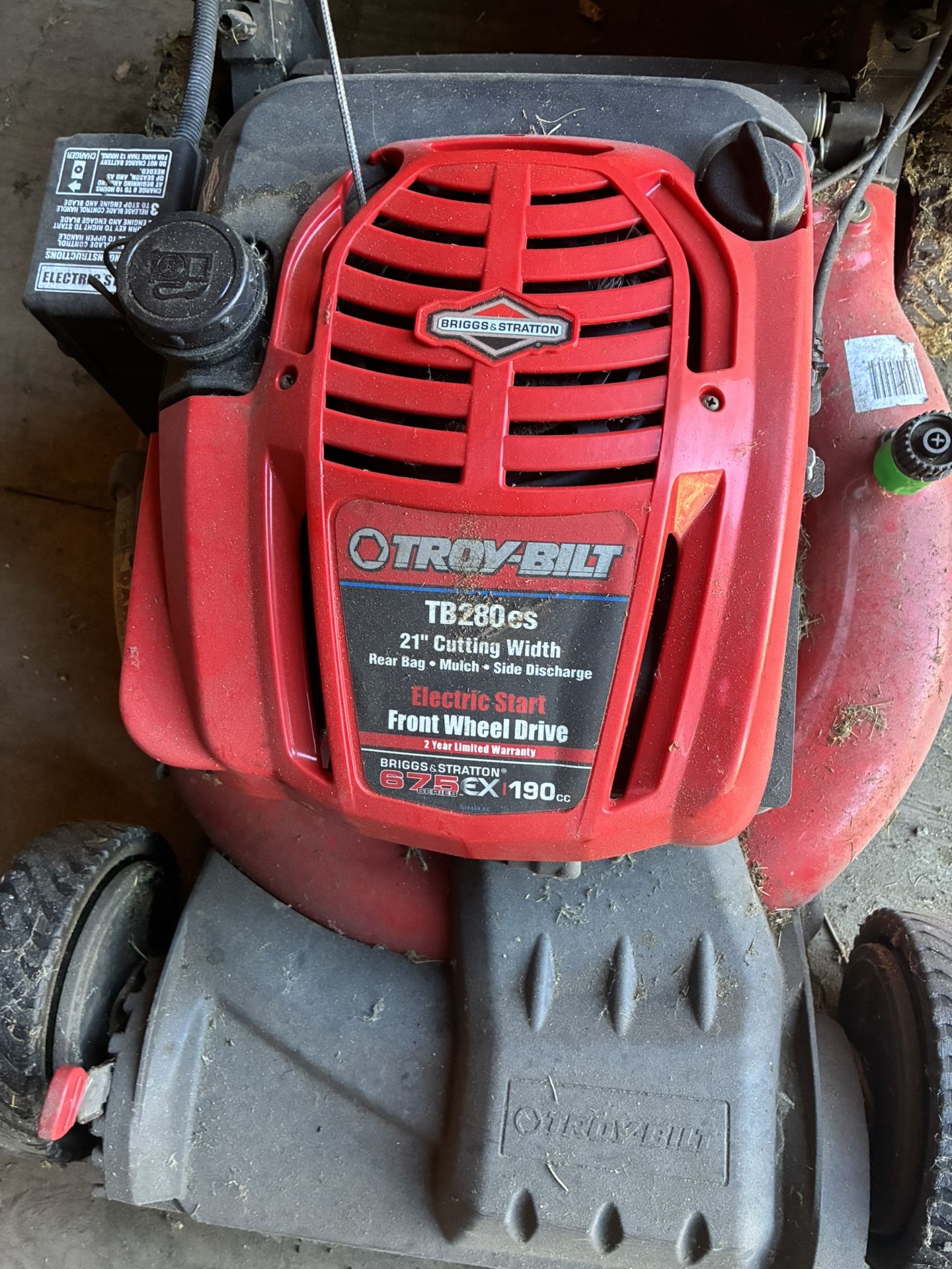 Troy Bilt Lawn Mower