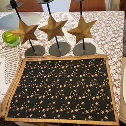 Candle Holders And Place Mads