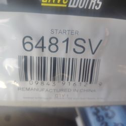 Starter For Century Lumina Cavalier Malibu S10 Sonoma Izuzu Hombre And Others 