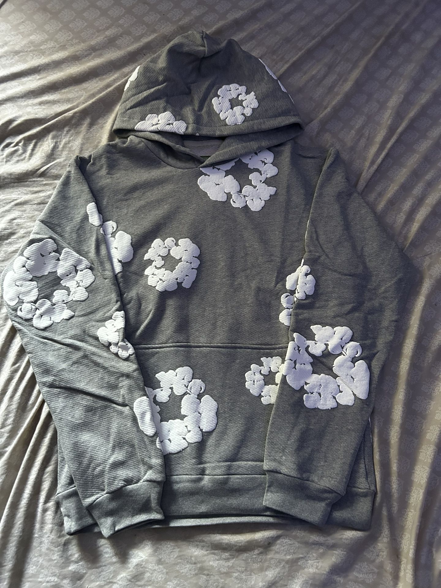 Denim Tears Hoodie - Gray - M