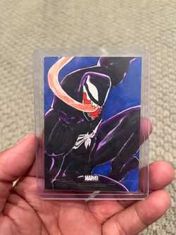 Marvel Neon Venom Sketch 1/1