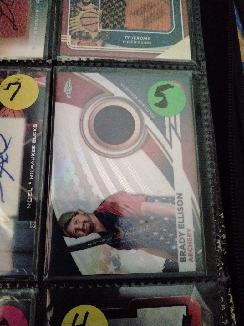 Brady Ellison Archery Relic Card