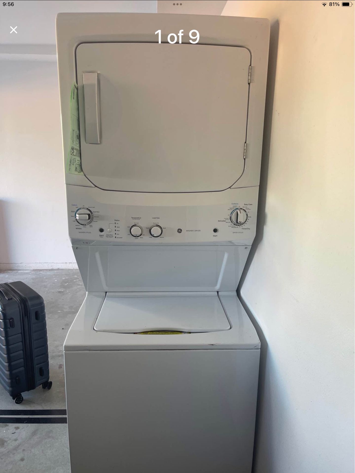 GE Washer And Gas Dryer