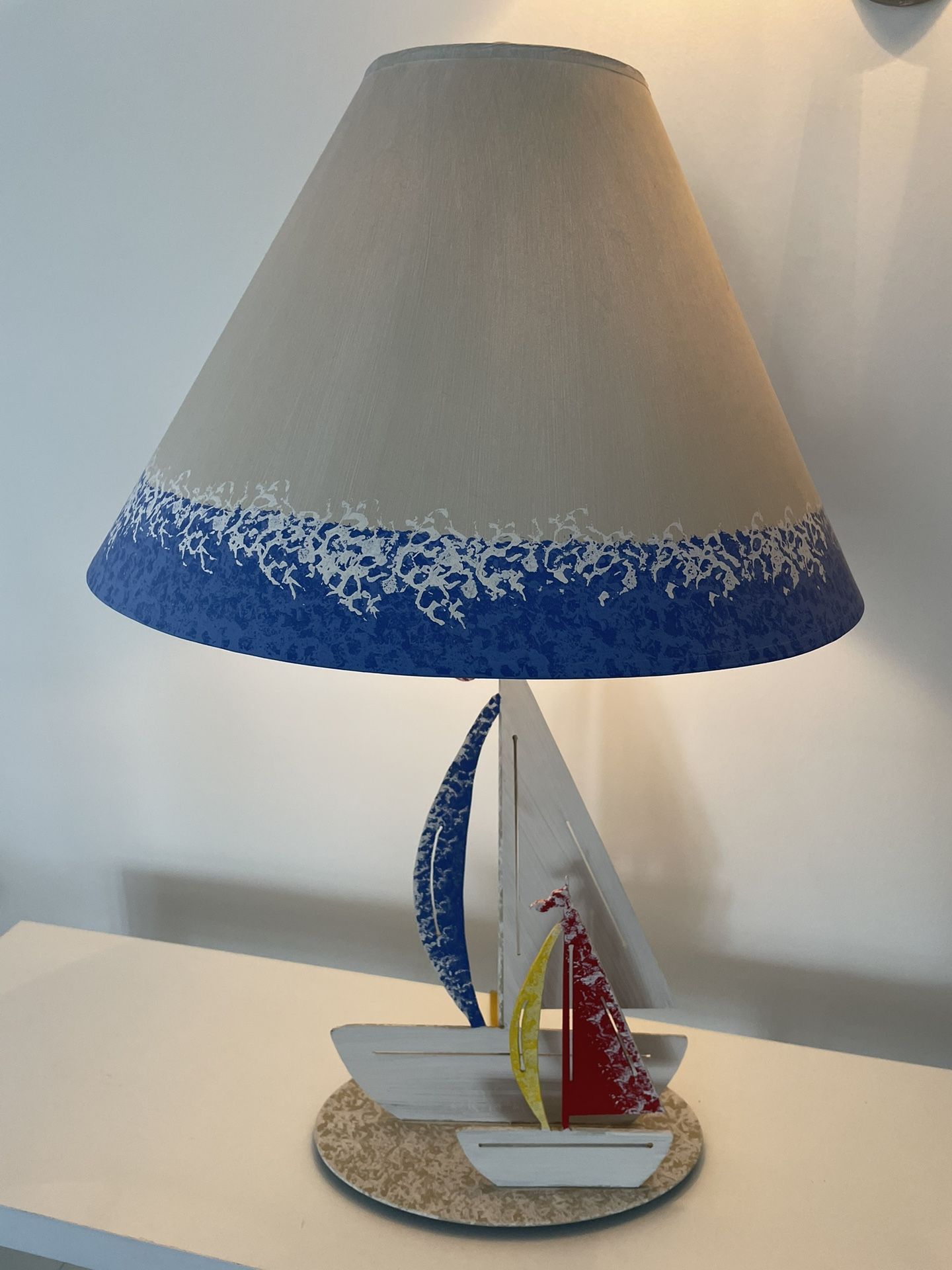 Table Lamp With Sailboat