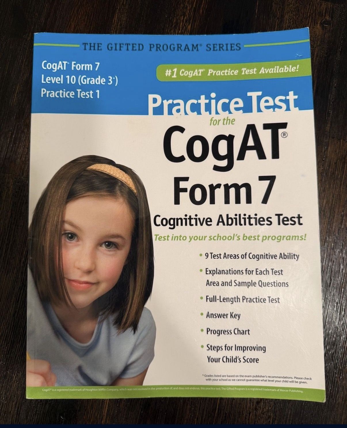 CogAt Gifted talented Test Form 7 Level 10 grade 3 Practice Test