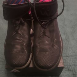 Jordan Why Not Zer0.1 Black Pink Blast Signal Blue Size 9 