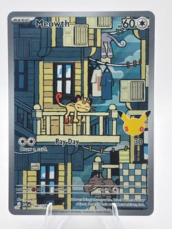 Meowth 144/128 Pokémon Trading Card