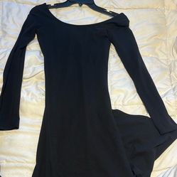 Black Long Bodycon Dress
