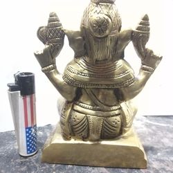 Brass statue