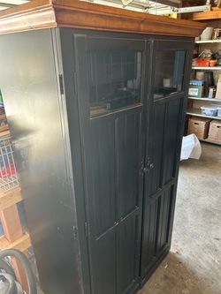 Armoire office desk