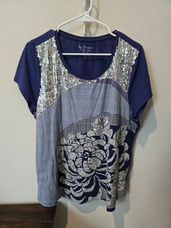 Chico's Sequin Top
