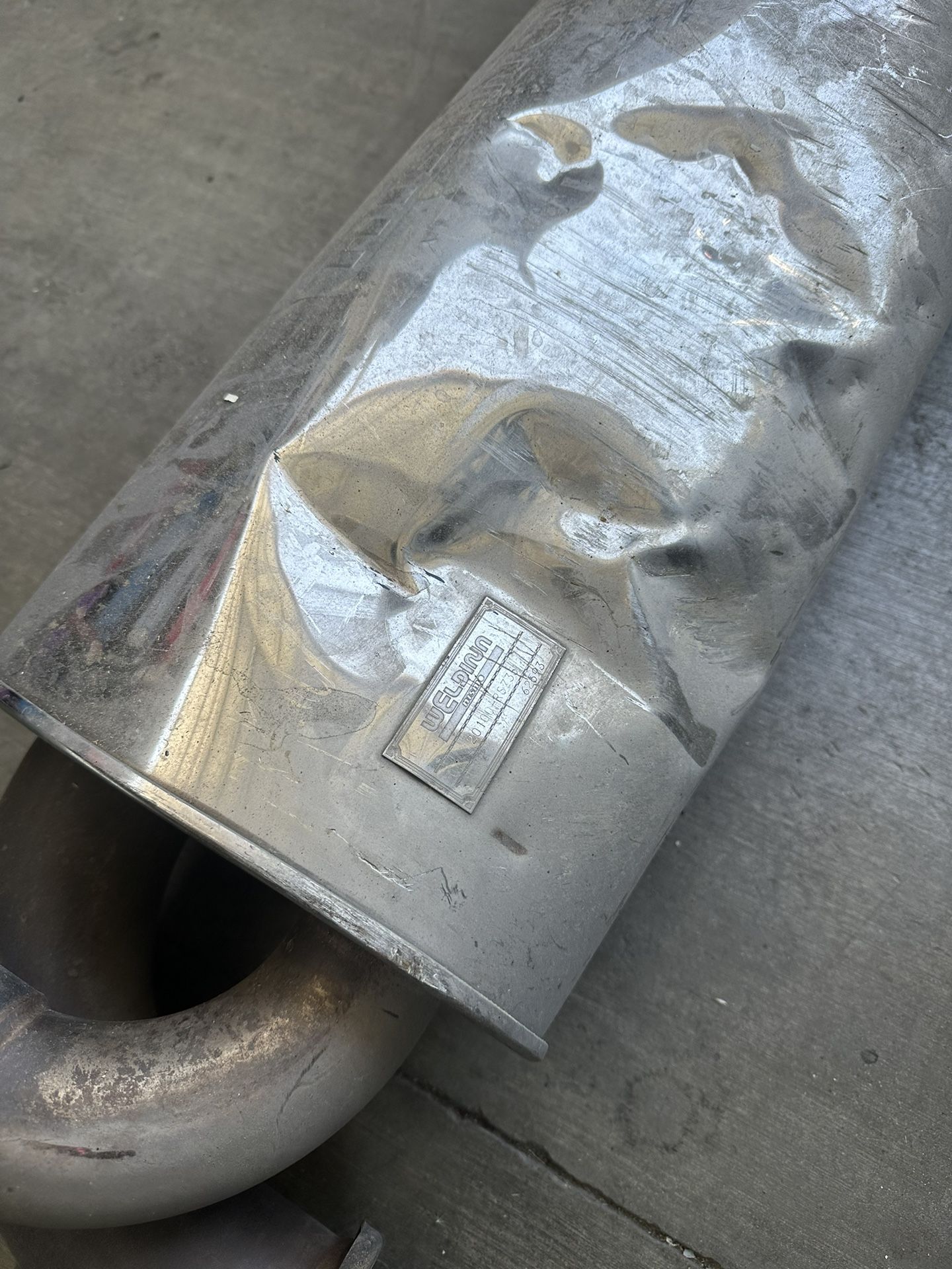 350z Nismo Weldina S Tune Muffler Exhaust Oem
