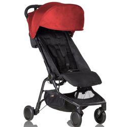 Mountain Buggy Nano Stroller, Ruby