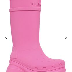 Balenciaga Crocs Boots