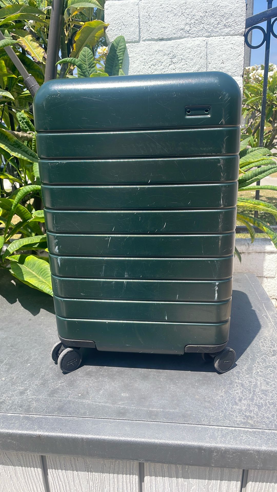 Away Carry On Suitcase (green)
